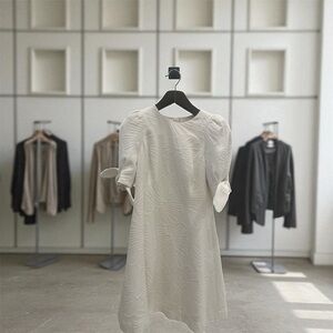 Lilly Pulitzer White Textured Mini Dress